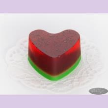 ChocoLatte / Мыло ручной работы пирожное "Сердце Клубничное"